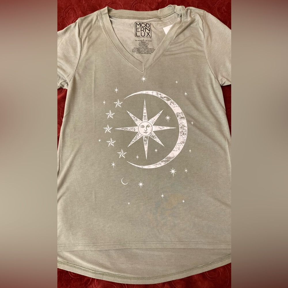 Modern Lux Sage Celestial Short Sleeve Tee